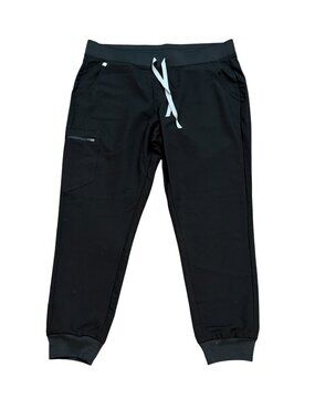 FIGS‎ Zamora Black Joggers Scrub Pants XL Nurse Uniform Healthcare Hospital NWT